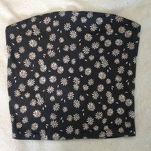 American Eagle graphic tube top Size small